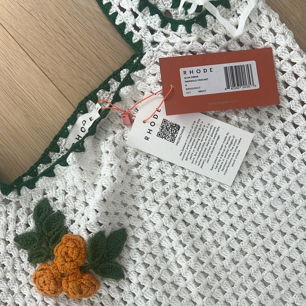 Rhode Alva Marigold Crochet dress - Picture 4 of 5